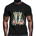 thumbnail image 2 of Mens T Shirts Christmas Western Boots Short Sleeve Casual Men's Tee Tops Graphic T-Shirts for Teen Boys/Men, 2 of 8