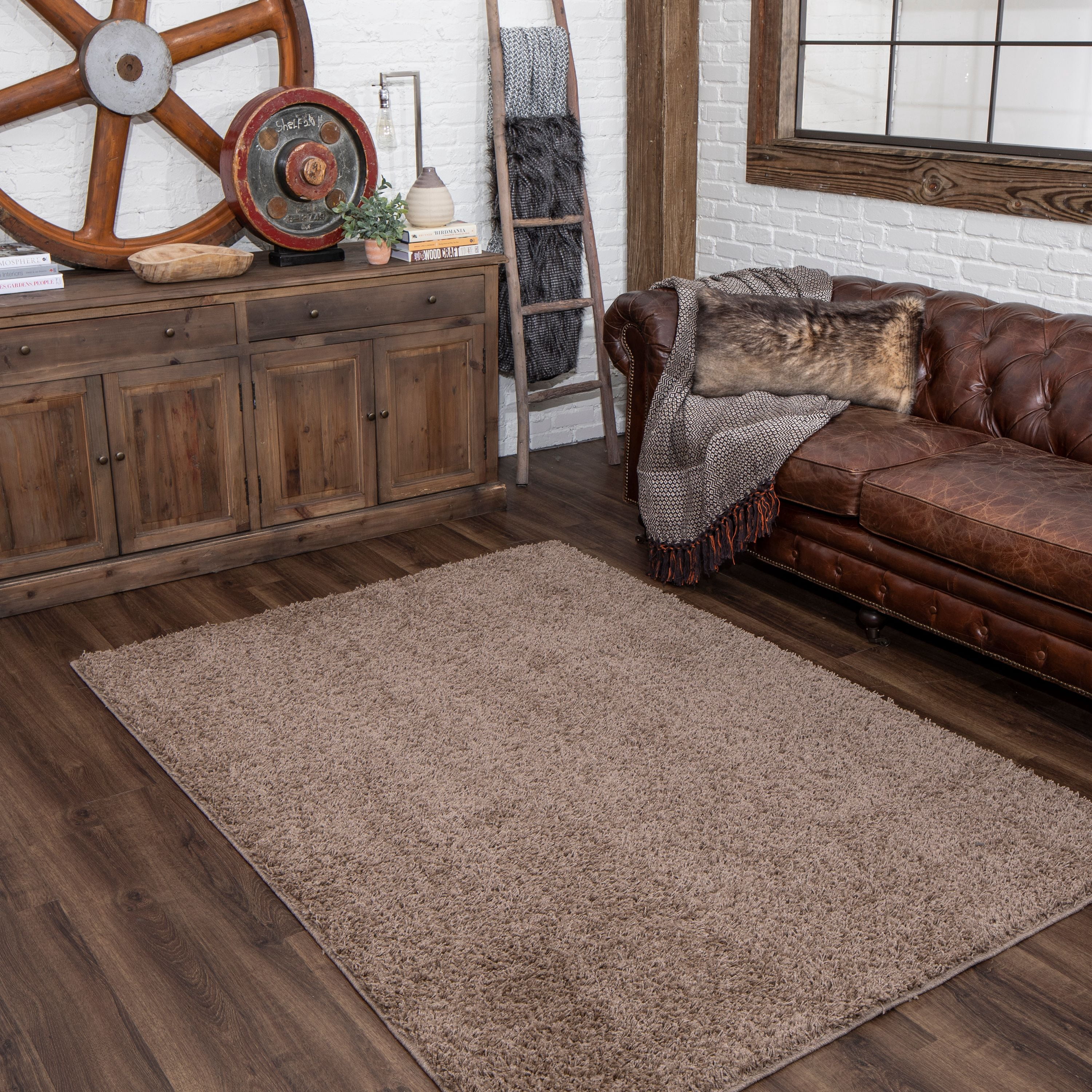 Mohawk Home Willow Creek Solid Shag Area Rug