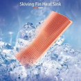 thumbnail image 5 of Pure Copper Heatsink 100X50x15mm Skiving Fin Heat Sink Radiator For Electronic RAM Chip LED VGA Cooling Cooler, 5 of 5