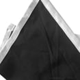 thumbnail image 5 of Wrap Front Jumpsuits for Women Contrast Paneled Long Sleeve Notched Collar Jumpsuit (Black M), 5 of 6