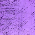 thumbnail image 1 of Ahgly Company Indoor Square Solid Purple Modern Area Rugs, 4' Square, 1 of 4