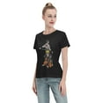 thumbnail image 4 of Women's Basic Short Sleeve T-Shirt Naruto Naruto Sasuke, 4 of 6