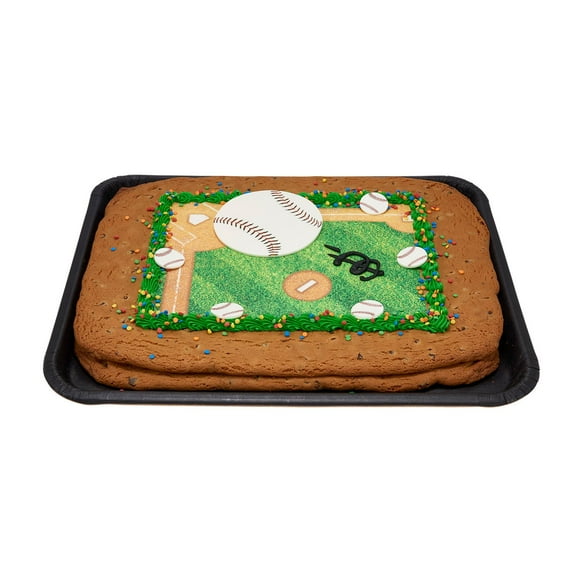 Baseball Half Sheet Cookie Cake