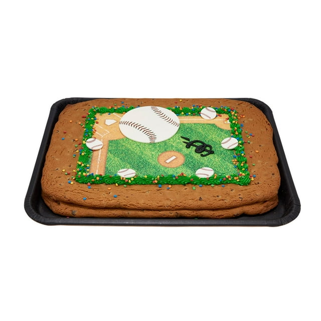 Baseball Half Sheet Cookie Cake