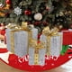 thumbnail image 5 of Regalo De Navidad De Tres Piezas Con 100 Adornos De Arte De Hierro Luminosos De Navidad Led Decoración De Navidad Al Aire Libre Para El Hogar Yuarrent HA043009-02, 5 of 6