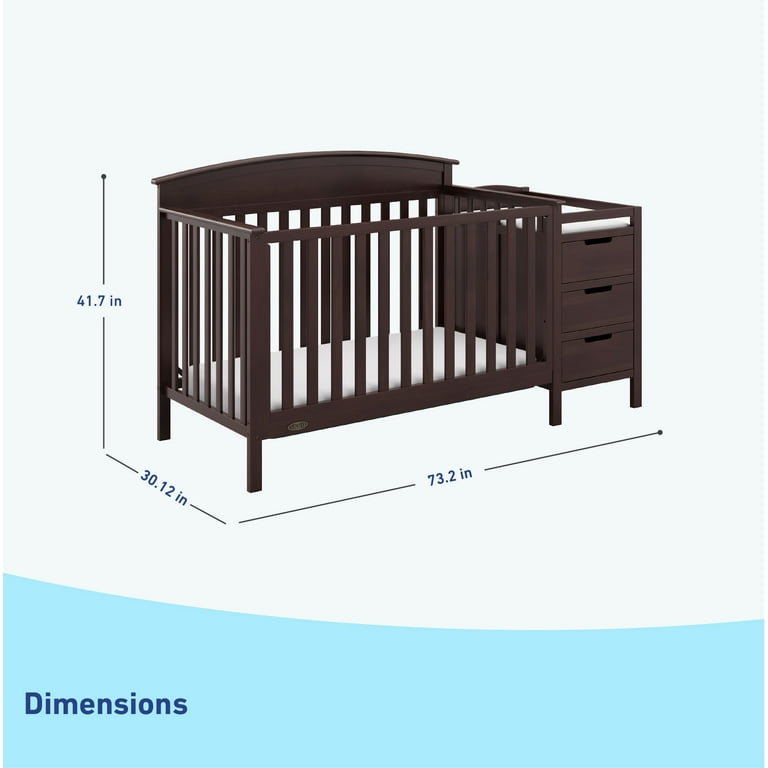 Graco benton hotsell crib and changer