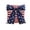 B, variant on geerera Patriotic Bow Throw Pillow Cover, American Flag Themed 18x18 inch Pillow Case for 4th of July, Independence Day Home Decor