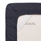 thumbnail image 2 of Sábana bajera ajustable Sweet Home Collection King de microfibra azul marino, 2 of 5