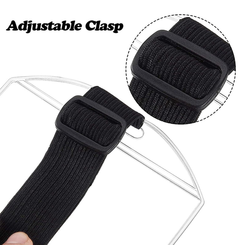 Arm Badge Holder Armband ID Card Badge Holder with Adjustment Buckle Universal Size for Work Passes (80pcs)