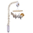 thumbnail image 6 of Lambs & Ivy Jungle Adventure Elephant/Lion Musical Baby Crib Mobile Soother Toy, 6 of 7