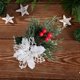 thumbnail image 5 of Ganfancp Navidad Pinos Agujas Fruta Roja Simulación Flor de Navidad Accesorios Manchas Árbol de Navidad Caja de Navidad Decoración Artesanía Ofertas Flash Liquidación Media Red de Navidad Piña X 10, 5 of 6