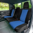 thumbnail image 5 of For 2022 – 2024 Dodge RAM 1500 FH Group Neoprene Waterproof Custom Fit Car Seat Covers  - Full Set Blue, 5 of 5