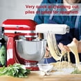 thumbnail image 4 of Kenome Pasta Maker Attachment 3 in 1 Set for KitchenAid Stand Mixers, with Pasta Sheet Roller, Spaghetti Cutter, Fettuccine Cutter Maker Accessories and Cleaning Brush, 4 of 6