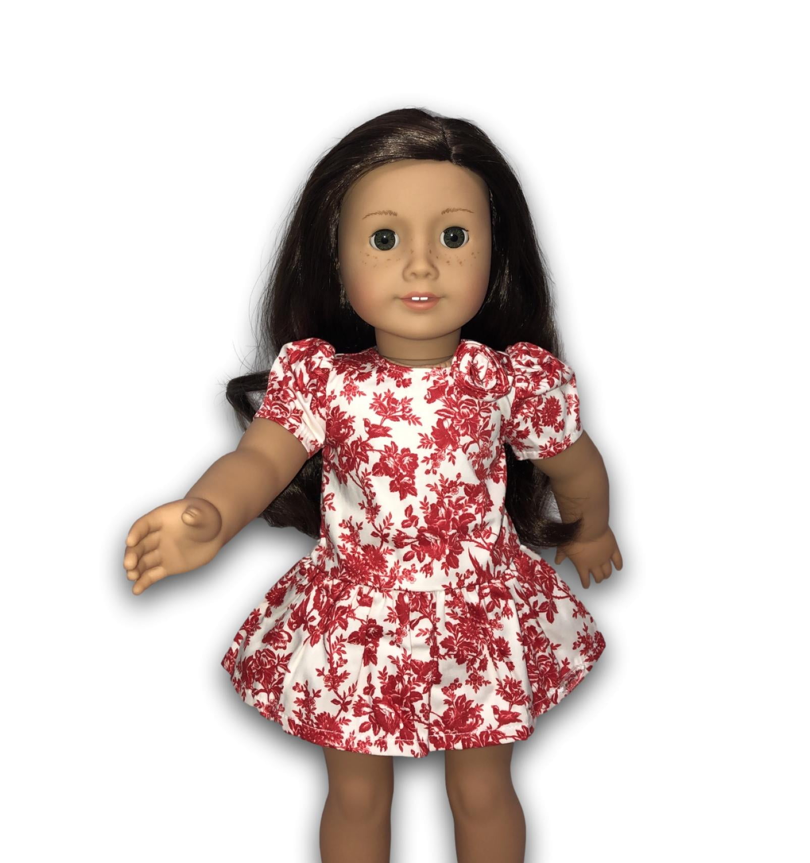 American Girl Janie and Jack Floral Toile Dress for 18inch Dolls (Doll