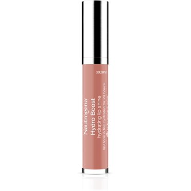Neutrogena Hydro Boost Hydrating Lip Shine, 20 Berry Brown Color 0.10 oz (Pack of 3)