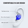 thumbnail image 6 of Wireless Bluetooth 5.0 Earbuds with 2000mAh Large Capacity Battery and LED Display, In-ear TWS Earphones with Mic for iPhone, Android, Laptop [Dark Blue], 6 of 8