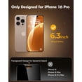 thumbnail image 2 of Protector de pantalla de privacidad UnbreakCable para iPhone 16 Pro, 2 of 9