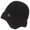 Black, variant on YAOBAMM Ear Protection Winter Hat Men Winter Beanie Soft Plush Ear Protection Knitted Solid Color Regular Fit Outdoor Camping Cycling