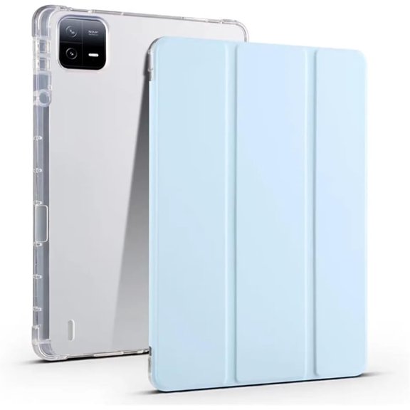 11.2" Case for Xiaomi Pad 7/7 Pro, Magnetic Stand with Pencil Holder,sky blue