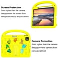 thumbnail image 6 of ELEHOLD Case for Apple iPad Air 11 (2024)/pro11 2024, Fun Animal Design EVA Durable Case with Handle & Stand & Strap, Easy Carry for Children,Yellow, 6 of 9