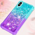 thumbnail image 5 of Funda para iPhone X/iPhone XS Transparente con Brillos Carcasa Protectora Antigolpes con Glitter Brillante, 5 of 5