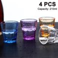 thumbnail image 1 of 7.5oz Clear Plastic Tumblers Acrylic Stackable Drinking Glasses 4 Pcs, 1 of 3