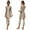 Apricot & Split, variant on Women Muslim Swimsuits Modest Burkini Swimwear Islamic Long Sleeve Full Cover Swim Top Leggings Pants Bathing Suits L Black Flower