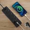 thumbnail image 1 of Pgyong Electronics Clearance US Specification Socket Plug Household Plug Board Multifunctional Port Plug Large Probability Output Multiple Security Certificates Overload Protection, 1 of 5