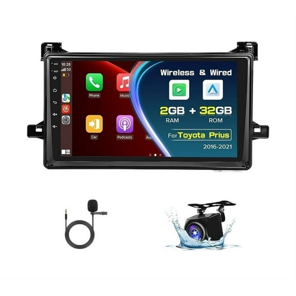 Stereo Toyota Prius 2016-2021 Android Carplay GPS 2G 32G
