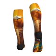 thumbnail image 2 of Bixox Hawaiian Style Guinea Pig Print Compression Socks,Compression Socks Women & Men Circulation for Medical,Running,Athletic, 2 of 7