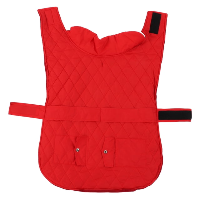 Chaqueta festiva con bolsillos, cortavientos, para perros de razas medianas y grandes, XXL