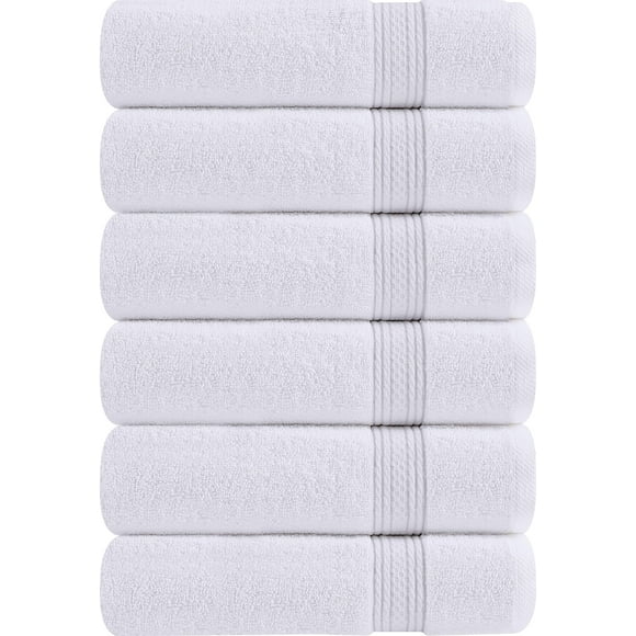 Toallas de mano Utopia Towels Premium, 100% algodón, 72 unidades, color blanco