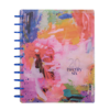 Happy Planner Monthly Weekly Big PlannerJan- December 2026 Bright & Bushy, 2 Sticker Sheets Included, Disc Bound