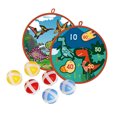 thumbnail image 1 of Juegos de tablero de dardos para niños Dinosaurios Tablero de dardos de doble cara con, 1 of 8