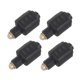 thumbnail image 1 of 4X Mini Adaptador de Audio ÓPtico de 3,5 mm Jack Hembra A Enchufe Digital Macho de Enlace para Amplificador, 1 of 5