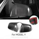 thumbnail image 5 of Compatible with Tesla Model Y 2019-2023 rearview mirror cover ABS + carbon fiber rearview mirror cover car modification accessories, 5 of 5