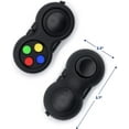 thumbnail image 2 of HAOSHICS Fidget Pad Portable Fidget Controller Classic Retro Game Controller Fidget Toy Handheld Toy Controller with 8 Fidget Functions Controller Game Pad for Teens Relieve Stress Anxiety, 2 of 7