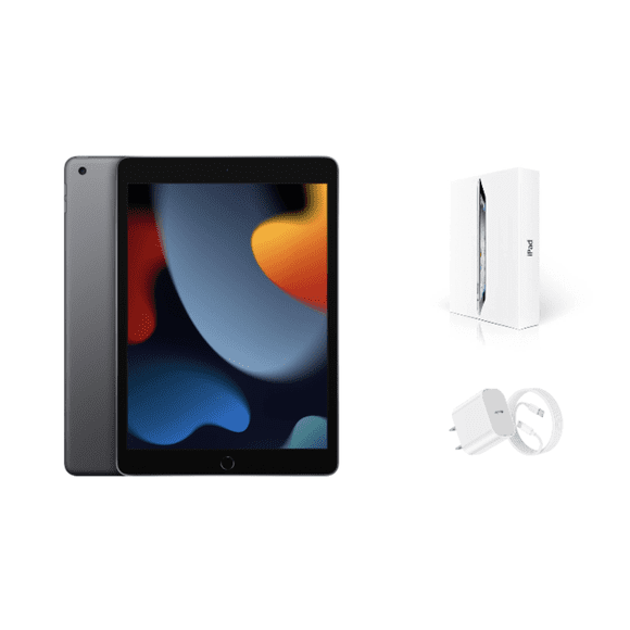 Open Box Apple iPad 9th Gen A2603 (WiFi + Cellular Unlocked) 64GB Space Gray