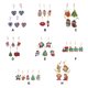 thumbnail image 5 of Naiovety 2022 4/5 Uds Diy Navidad diamante pintura llavero colgante taladro completo forma especial bordado de diamantes bolso de mujer regalo de Navidad Artesanía Tipo4 5 pezzi Naiovety HA008418-04B, 5 of 6