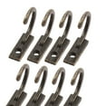 thumbnail image 3 of Unique Bargains Vintage Style Wall Mounted Towel Scarf Bag Cap robe Hook Hangers Bronze Tone 10 Pcs, 3 of 5