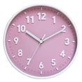 thumbnail image 1 of Modern Simple Wall Candy Color Clock Mute Living Room Clock Wall Mounted Clock For Home New Wall Clock Home Decoration Tools, 1 of 5