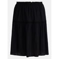 thumbnail image 5 of Terra & Sky Women’s Plus Cotton Geo Eyelet Midi Skirt, Sizes 0X-5X, 5 of 5