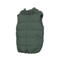 thumbnail image 4 of Baqcunre Puffy Vests for Women with Hood, Detachable Hat 2024 Autumn / Winter Women's Cotton Vest Short Slim Down Cotton Vest Coat 1 Pc Cotton Vest Army Green XL, 4 of 4