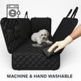 thumbnail image 2 of Funda para asiento de auto para perro Fidozen premium impermeable para SUV y camioneta, 2 of 8