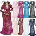thumbnail image 2 of Maxi vestido de maternidad encaje maternidad sesión de fotos elegante, 2 of 4