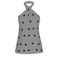 thumbnail image 4 of Women's Casual Crisscross Sleeveless Tank Top Printed Summer Loose Cami Shirts Sexy Beach Blouses Camisole, 4 of 7