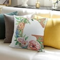 thumbnail image 3 of SHANXI  Throw Pillow Covers Flower Alphabet Print Cushion Cover Soft Pillow Cases for Home Sofa Bed Chair Car Office Decorative 20x20in, 3 of 5