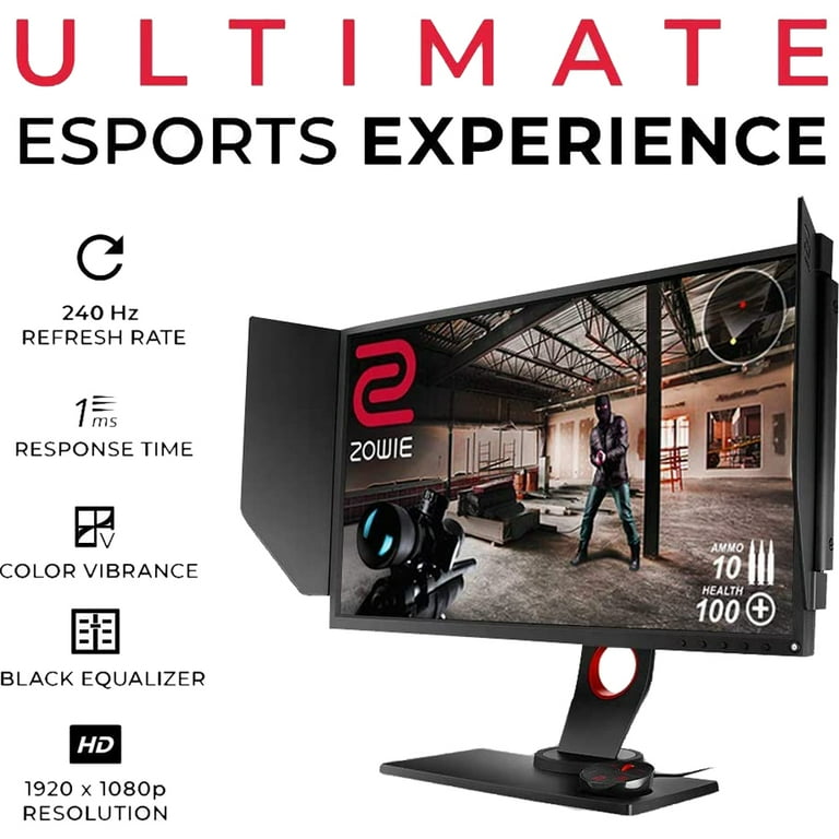 BenQ ZOWIE XL2540 24.5-Inch 240Hz Gaming Monitor with G-Sync