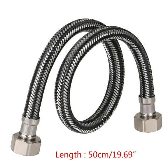 Toilets Water Hose Metal Woven Shower Hose Replacement Bathroom Flexible Extension Hose Leak Proof
