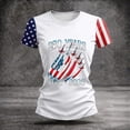 thumbnail image 4 of Fabrcox 1776-2026 250 Anniversary USA T Shirt Flag Print 4th of July Tops for Women Independence Day Celebration Freedom Patriotic Shirts for Women Funny, 4 of 5